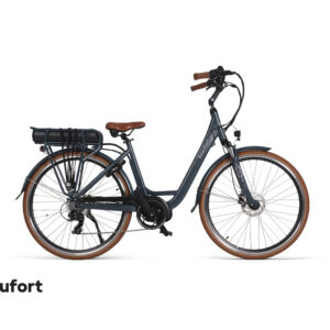 Elektrische stadsfiets Bea - grijs - W44