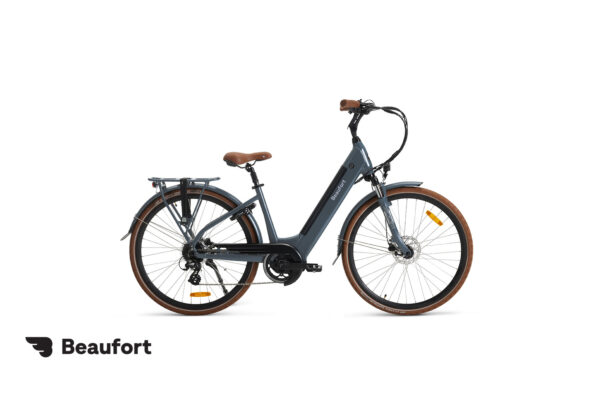 Elektrische stadsfiets Betty - grijs - W46