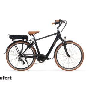 Elektrische stadsfiets Birgit - zwart - M51
