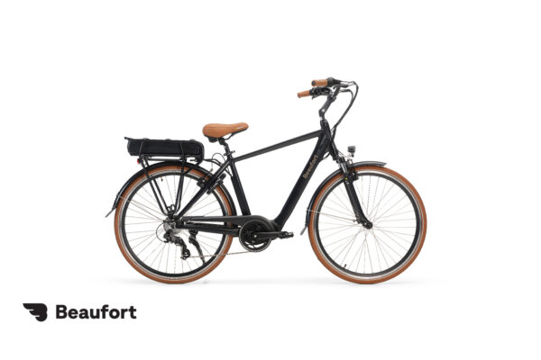 Elektrische stadsfiets Birgit - zwart - M51