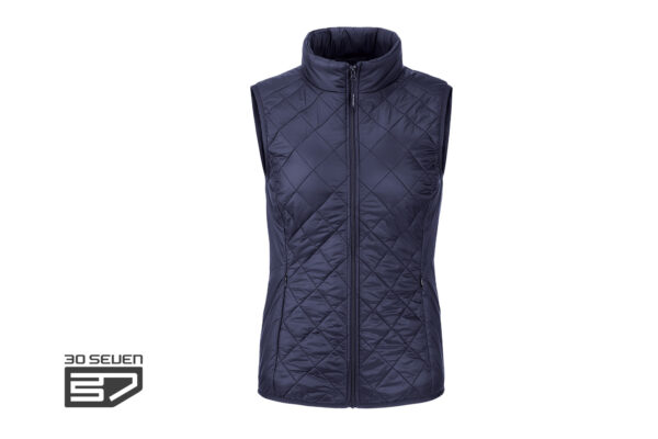 Verwarmde bodywarmer voor dames 30seven -  marineblauw XS