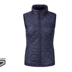 Verwarmde bodywarmer voor dames 30seven -  marineblauw S