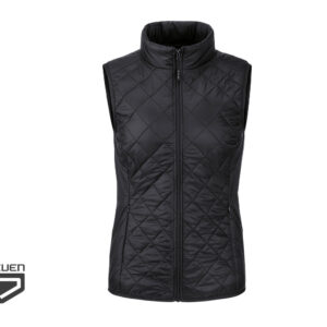 Verwarmde bodywarmer voor dames 30seven -  zwart L