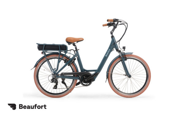 Elektrische stadsfiets Bonnie - grijs - W46