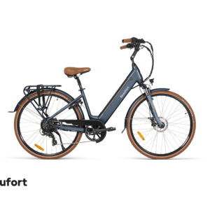 Elektrische stadsfiets Britt - grijs - W44 - 10 Ah
