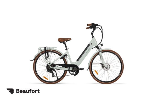 Elektrische stadsfiets Britt - lichtgroen - W49 - 10 Ah