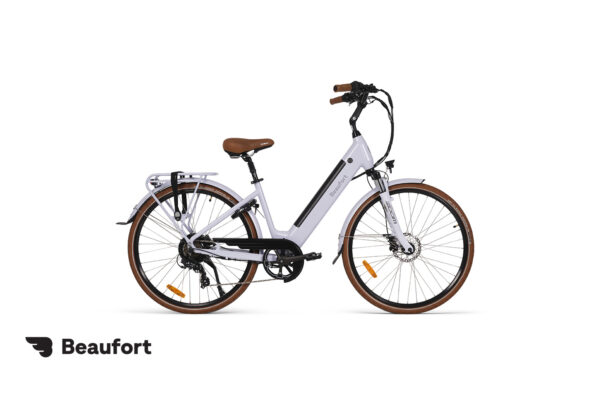 Elektrische stadsfiets Britt - lila - W49 - 10 Ah