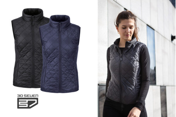 Verwarmde bodywarmer voor dames - 30seven