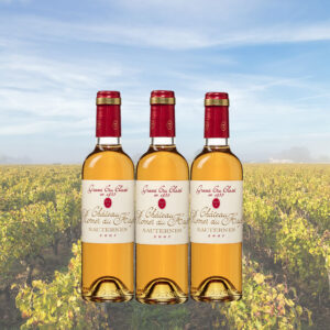 Château Romer de Hayot Sauternes - kist met 3 flessen van 37,5 cl