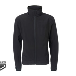 Verwarmde softshell herenjas 30seven - zwart XXL