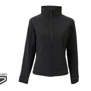 Verwarmde softshell damesjas 30seven - zwart XS