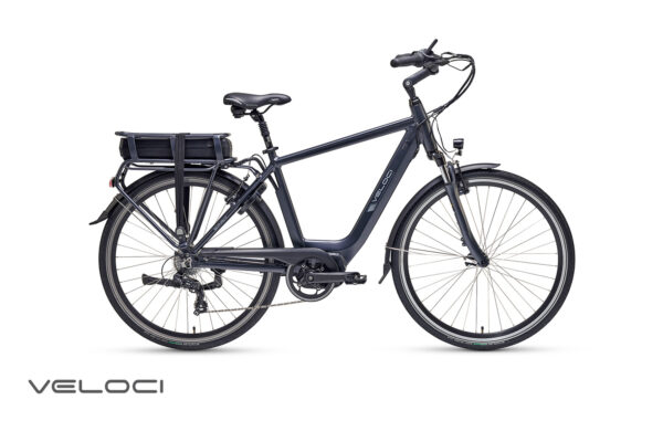 Elektrische fiets Veloci Spirit hoge instap batterij 70 tot 140 km maat 59