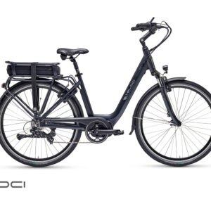 Elektrische fiets Veloci Spirit lage instap batterij 60 tot 120 km maat 52