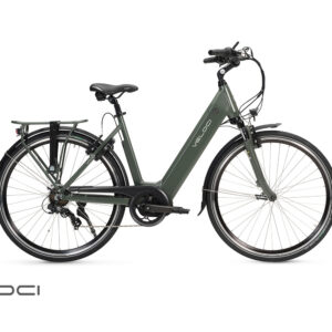 Elektrische fiets Veloci Vivid lage instap batterij 60 tot 120 km maat 52