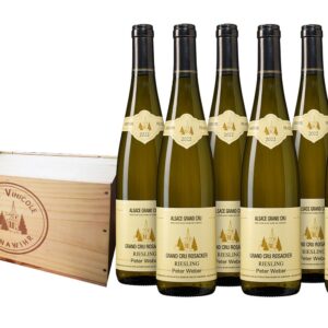 Peter Weber Rosacker Riesling Grand Cru - kist met 6 flessen
