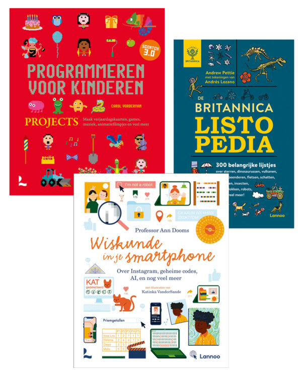 Pakket weetjesboeken voor kinderen
