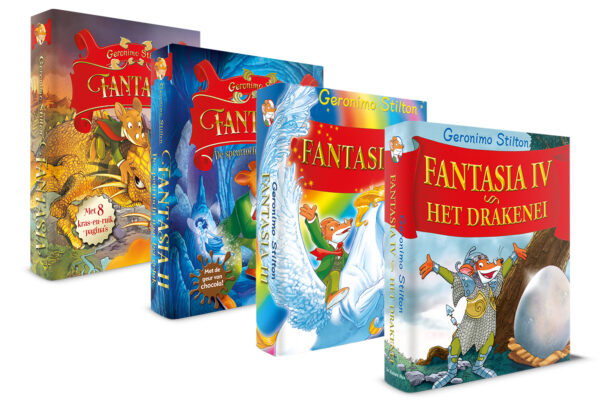 Pakket Fantasia I - IV, Geronimo stilton