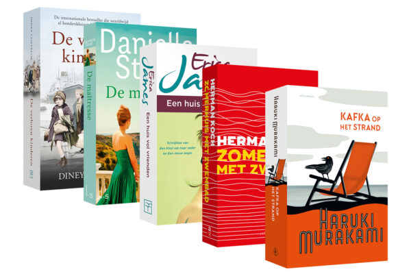 Boekenpakket van 5 romans